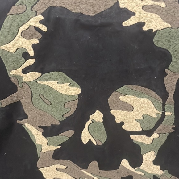 Zadig & Voltaire Men’s Skull Camouflage Studded Utility Jacket - Picture 8 of 10